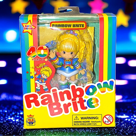 Rainbow Brite Mini Figures - Complete Collection w/ Rainbow Brite Chase - Picture 2 of 6